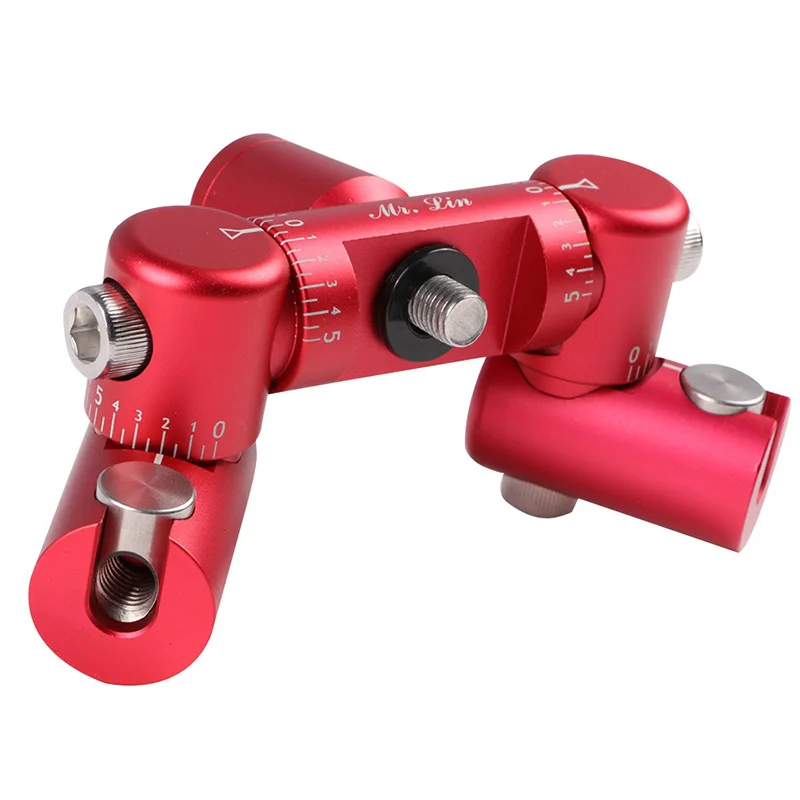 

Aluminum Alloy Adjustable Double Side V-bar Mount Quick Disconnect Screws Tools