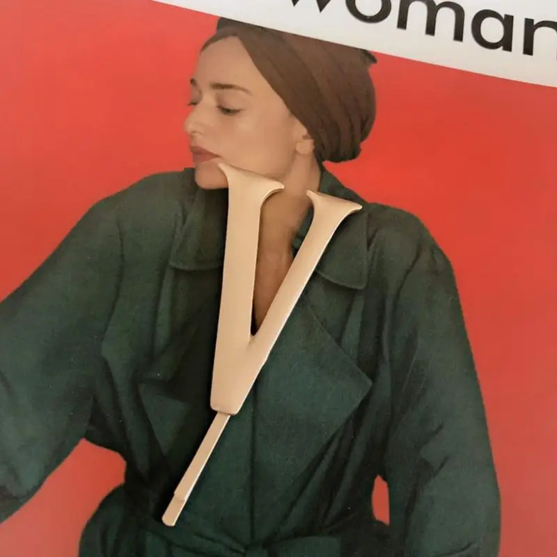 Модные женские заколки для волос, заколки с надписью LOVE Word, темпераментные простые заколки для волос, заколки для волос для девочек
