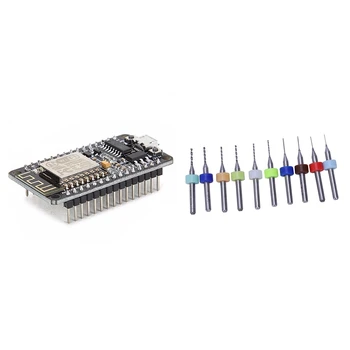 

1 Pcs Lua ESP-12E WIFI Development Board & 1 Set Drill Bits 0.m 0.4mm 0.5mm 0.6mm 0.7mm 0.8mm 0.9mm 1.0mm 1.1mm 1.2mm