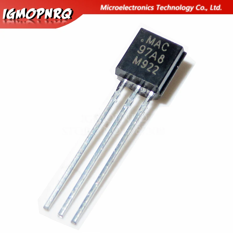 50 шт. MAC97A8 97A8 TO 92 Triacs T .6A 600V TRIAC новый оригинальный|c c| |