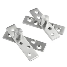 360°Rotating Shaft Wooden Door Upper and Lower Hinge Positioning Door Shaft Rotating Hidden Hinge Invisible World Rotating Shaft