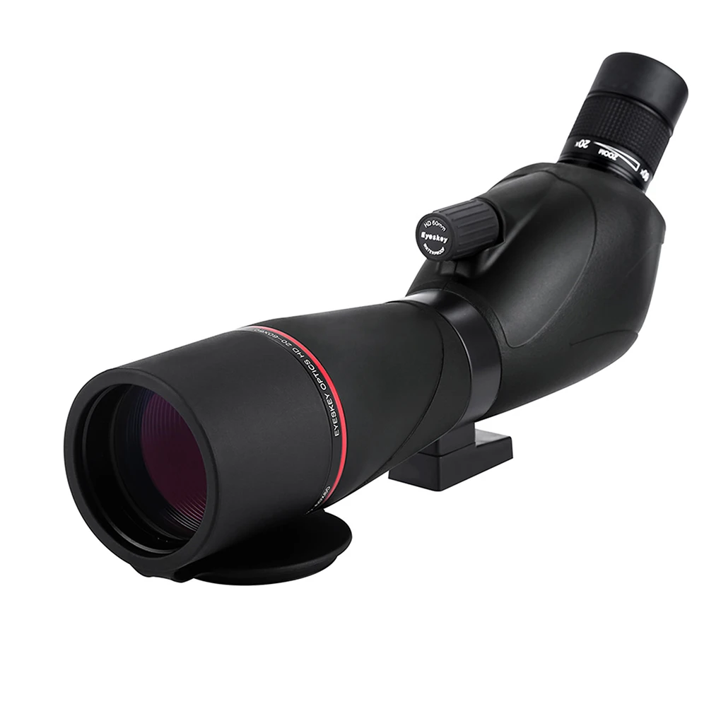 20-60x60 Powerful Zoom Monocular Nitrogen Waterproof High Times Long Range Concert Hunting Telescope