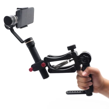 

4th Axis Gimbal Stabilizer With Tripod For DJI OSMO POCKET/ZHIYUN Smooth 4 Handheld 3th axis Phone Stabilizer Camera Accessories