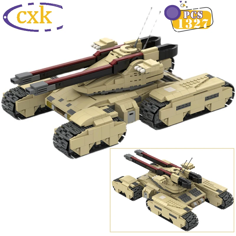 Конструктор Танк мамонта MOC-22742 MK-3 высокотехнологичный развивающая модель
