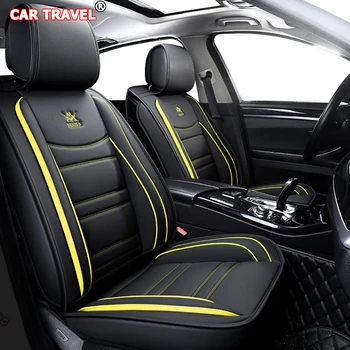 

Universal pu leather car seat cover for SEAT mii ibiza leon toledo exeo arona ateca tarraco alhambra altea Automobiles Seats