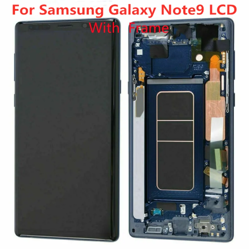 ЖК-монитор для Samsung Galaxy NOTE 9 оригинальный дисплей N960A N960U N960F с линией и черными