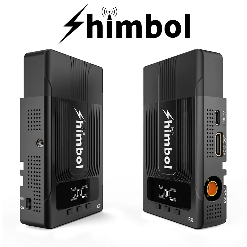 Беспроводная система передачи видео SHIMBOL 600S HD передатчик изображения SDI 1080P для