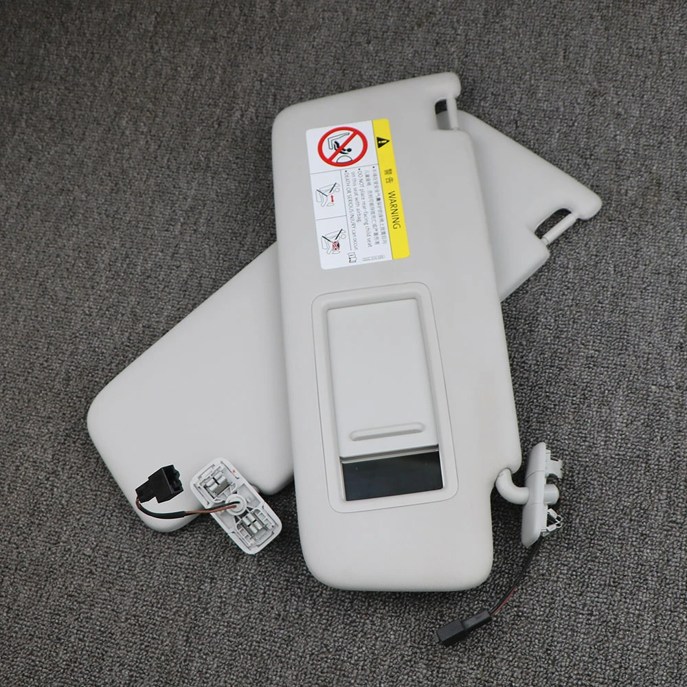 5gg857552 Black Front Sun Visor Panel With Makeup Mirror For Vw Golf 7 Sportsvan Jetta Mk7 T