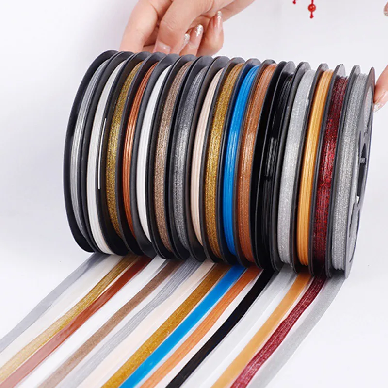 

6M Bedroom Waterproof and Mildew Seam Decorative Stickers Gap Wedding Decoration Room Floor Wall Ceiling Skirting Line