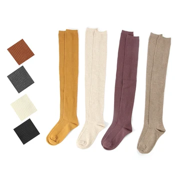 

Women's Stockings Sexy Warm Thigh High Over The Knee Socks Long Cotton Stockings For Girls Ladies Accessories 2018 New Fashion