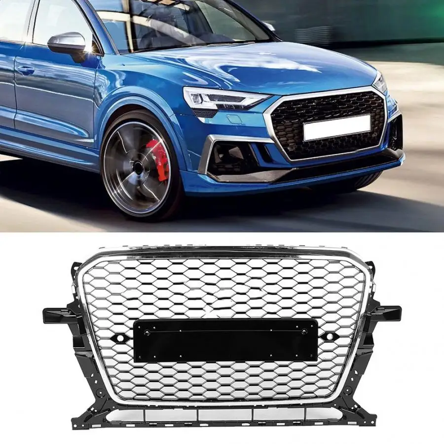 Сетчатая решетка для переднего бампера SQ5 Audi Q5/SQ5 8R 2013 2014 2015 2016 2017|Гоночные решетки|