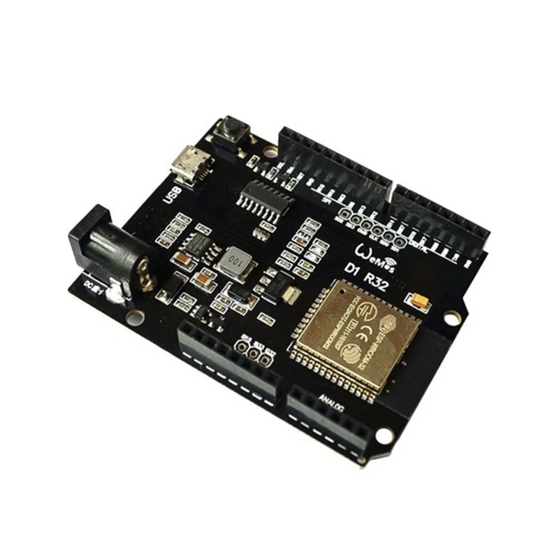 ESP32 для Wemos D1 ESP-32 WiFi Bluetooth-совместимая 4 Мб флэш-памяти R32 плата модуля CH340 макетная