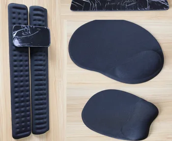

Comfortable Keyboard Pad Mouse Pad Slow Rebound Foam Non-deformation Wrist Protect Gaming Mouse Pad Computer Keyboard Pad