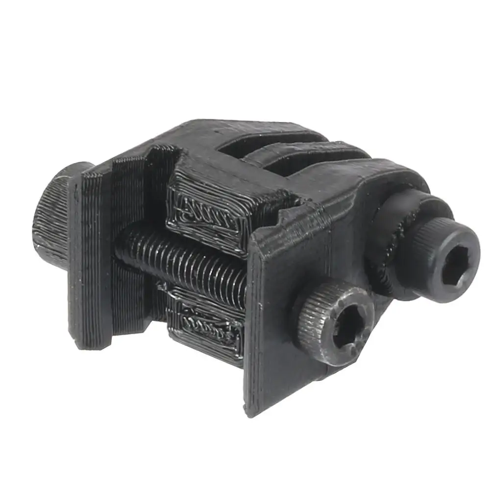 BGNing PLA 3d-печатный рельсовый Зажим Фиксирующий монтажный адаптер для GoPro Hero 8 7 6 5/Yi/SJcam/eken экшн Спортивная камера подставка держатель