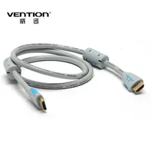 Vention HDMI кабели двойное магнитное кольцо стандарт папа-папа 2,0 4K 1080P Ethernet для ПК Blu-Ray DVD tv