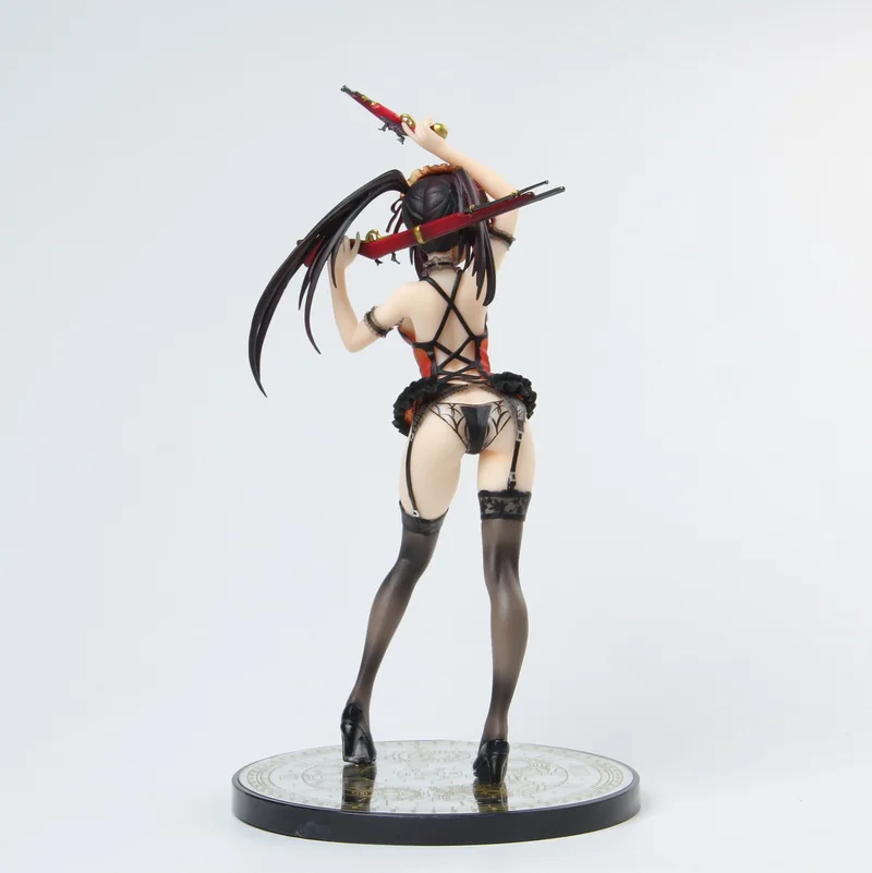 Новое поступление, качественное издание, дата, живой kurumi Tokisaki, нижнее белье Ver, ПВХ, фигурка, сексуальная, может сбросить фигуру, мягкая с коробкой