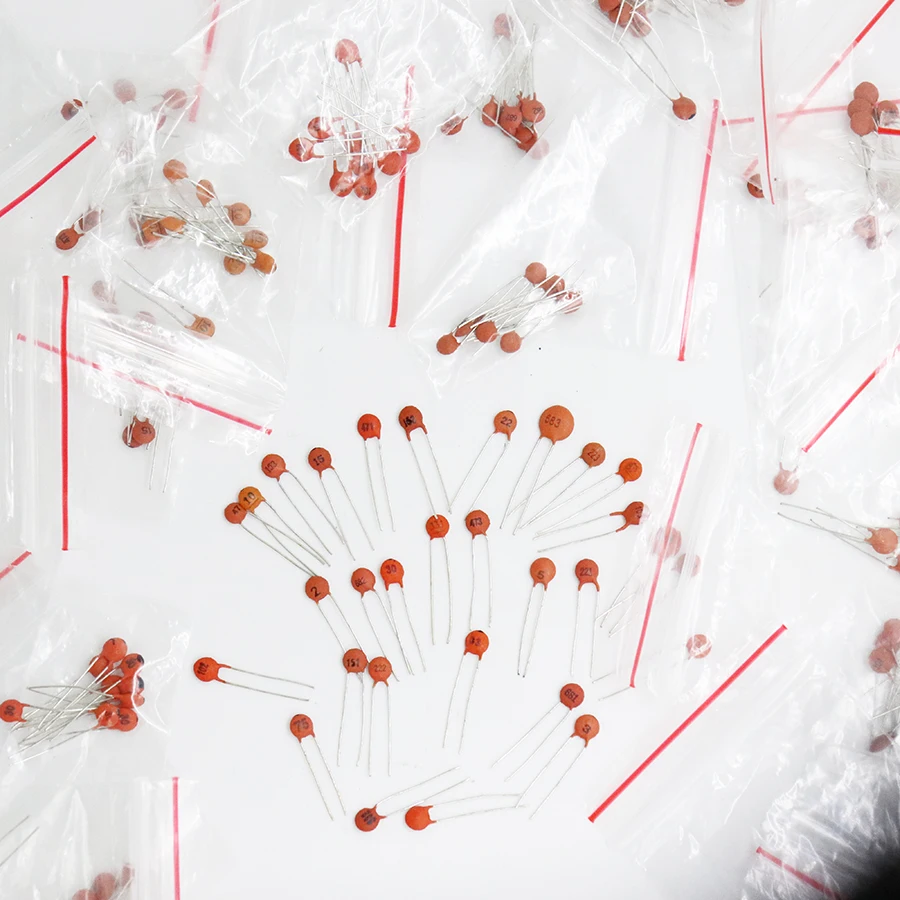 300pcs  30value 50V Ceramic Capacitor Assorted kit Assortment Set  30value*10pcs=300pcs