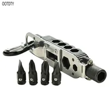 Newest Adjustable Mini Multi-function Screwdriver Portable Tool Set With LED Night Light Use Bit Torx Repair Tools Kit Hand Tool