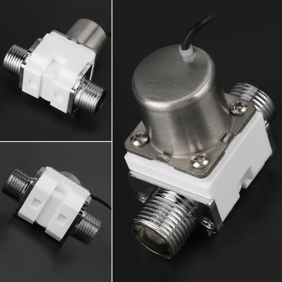 DC 4,5 V Электрический Соленоидный клапан воды 1/" прочный пластиковый импульсный Соленоидный клапан