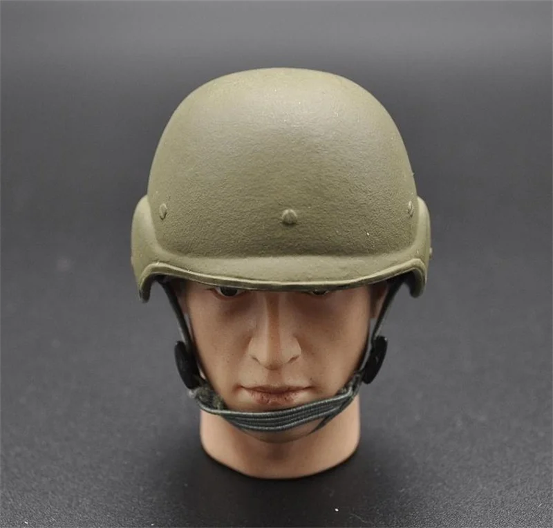 Disponibile In Vendita 1/6 Dml Usa Army Green Pasgt (M88) Cappello Da Casco Tattico In Kevlar Per Normali Figure Di Bambole Da 12 Pollici
