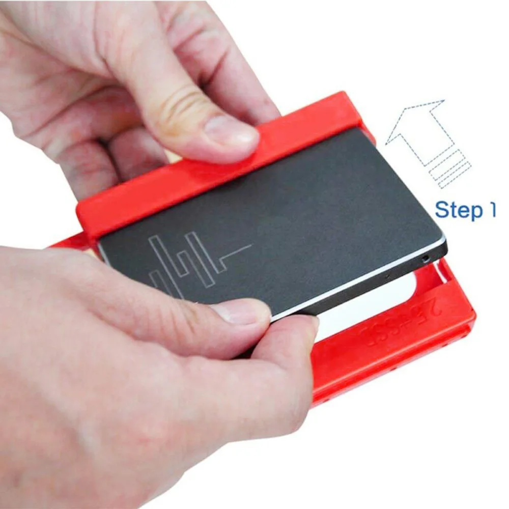 2," до 3,5" SSD жесткий диск для ноутбука кронштейн пластиковый адаптер крепление высокого качества материал, прочный и практичный