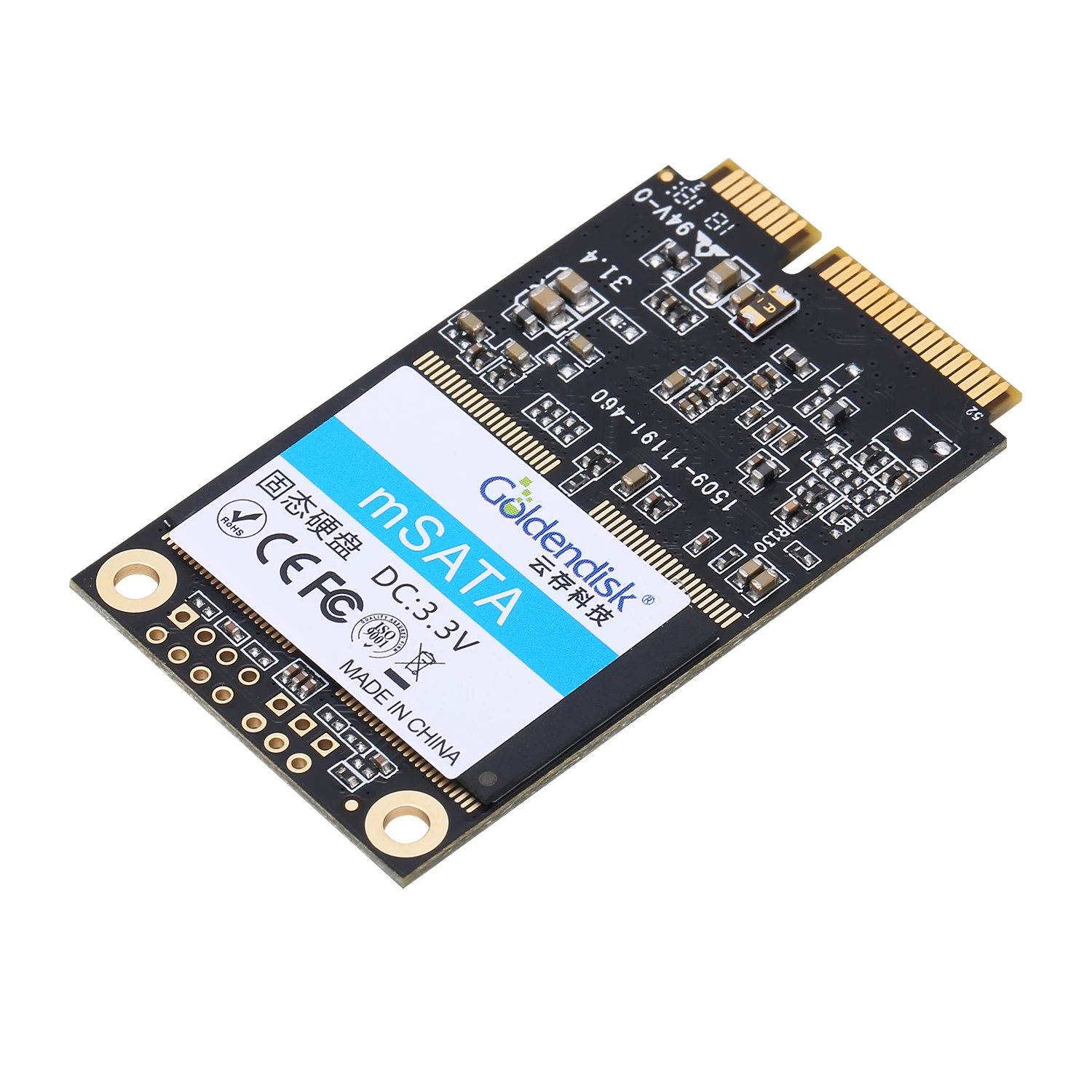 Goldendisk Новая акция 8GB MSATA mini SATA для Ad player AIO тонкий клиент Точка продаж машин