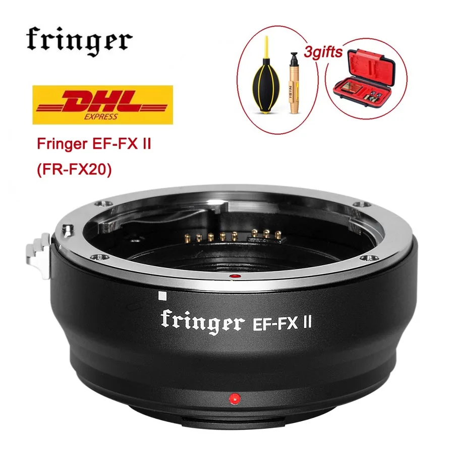 Fringer Крепление-адаптер для объектива EF-FX II FR-FX20 Автофокус для ЖК-дисплея с подсветкой Fujifilm X-E EF-FX2 PRO X-H X-T X-PRO объектив IS USM для Canon EF объектив Fujifilm горе