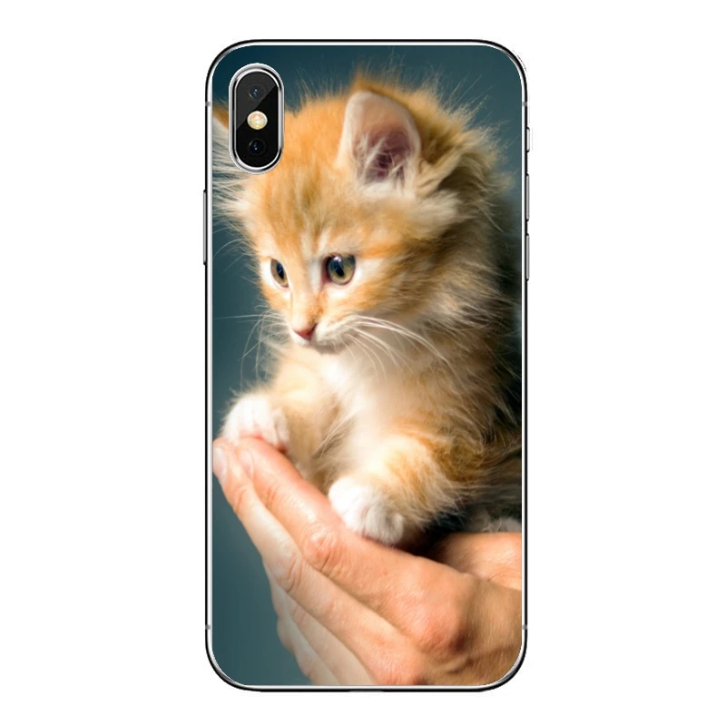 xiaomi leather case chain Soft Case For Xiaomi Redmi Note 8 7 6 5A 4 Pro Redmi 7 7A K20 6 6A 5A 4A 4X 5 Plus S2  Cute kitten cat Silicone Cover phone cases for xiaomi Cases For Xiaomi