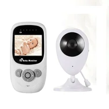 Беспроводной видеоняня с цветным монитором 2,4 дюйма, двухполосная няня, безопасность, камера ночного видения