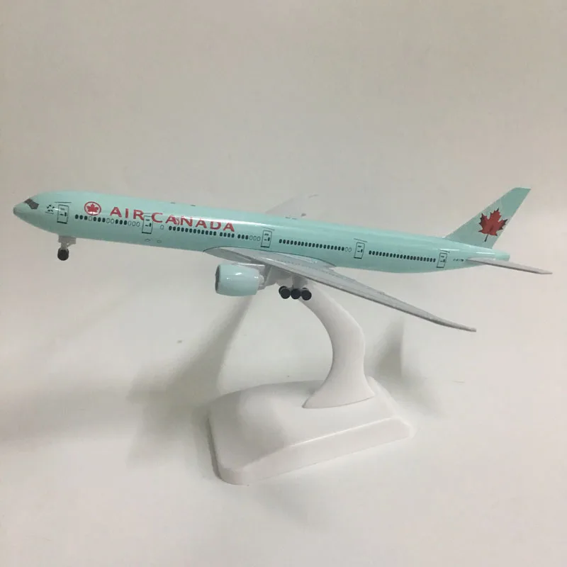 JASON TUTU 20cm Air Canada Boeing 777 Plane Model Airplane Model Aircraft Model 1:300 Diecast Metal planes toys Gift Collect