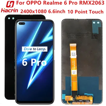 

For OPPO Realme 6 Pro Lcd Screen Tested LCD Display+Touch Screen Replacement With 10 Point Touch For OPPO Realme 6 Pro RMX2063
