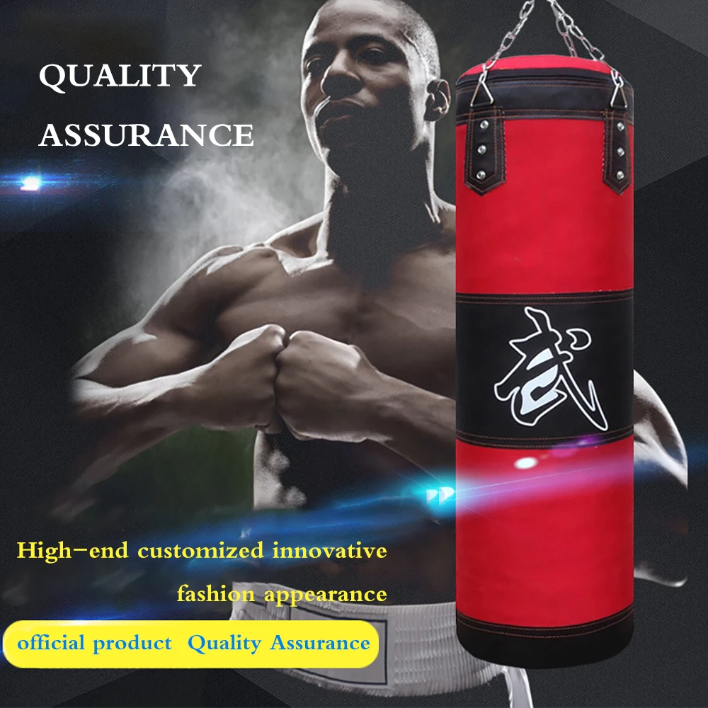 SMALL Boxing Heavy Punching Bag 18x15" EMPTY MMA Boxing Fight Training Tool 