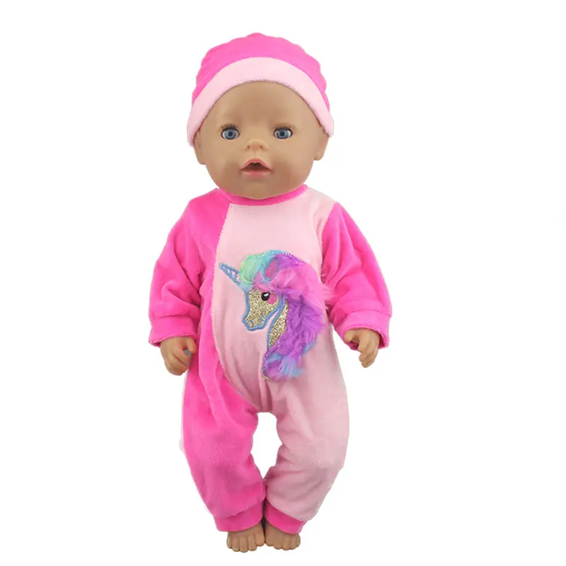 Кукла красный костюм подходит для 43 см куклы Новорожденные Одежда младенцев и