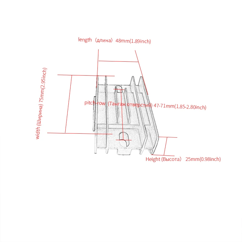 Новый регулятор напряжения мотоцикла выпрямитель для SUZUKI DR/LT 32800 19B00 19B10 19B11