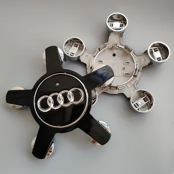 

4pcs For Audi b5 b6 b7 b8 A3 A4 A4L A5 A6L C5 C6 RS4 RS5 Q3 Q5 Q7 TT 135mm car styling hub center cover car hubcaps accessories