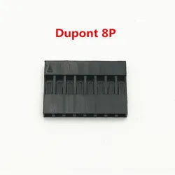 Versatile 50-Piece Dupont Connector Kit - Male/Female Pin Cable Plugs & Jumper Header Housing (8PIN Housing 50pcs)
