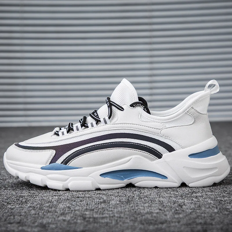 

Hong Kong Style MEN'S SHOES Reflective Sports Casual Dad Shoes INS Super Fire Shoe Korean-style 2019 Autumn Breathable Running S