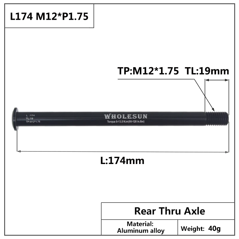 L174 M12x1.75 TL19