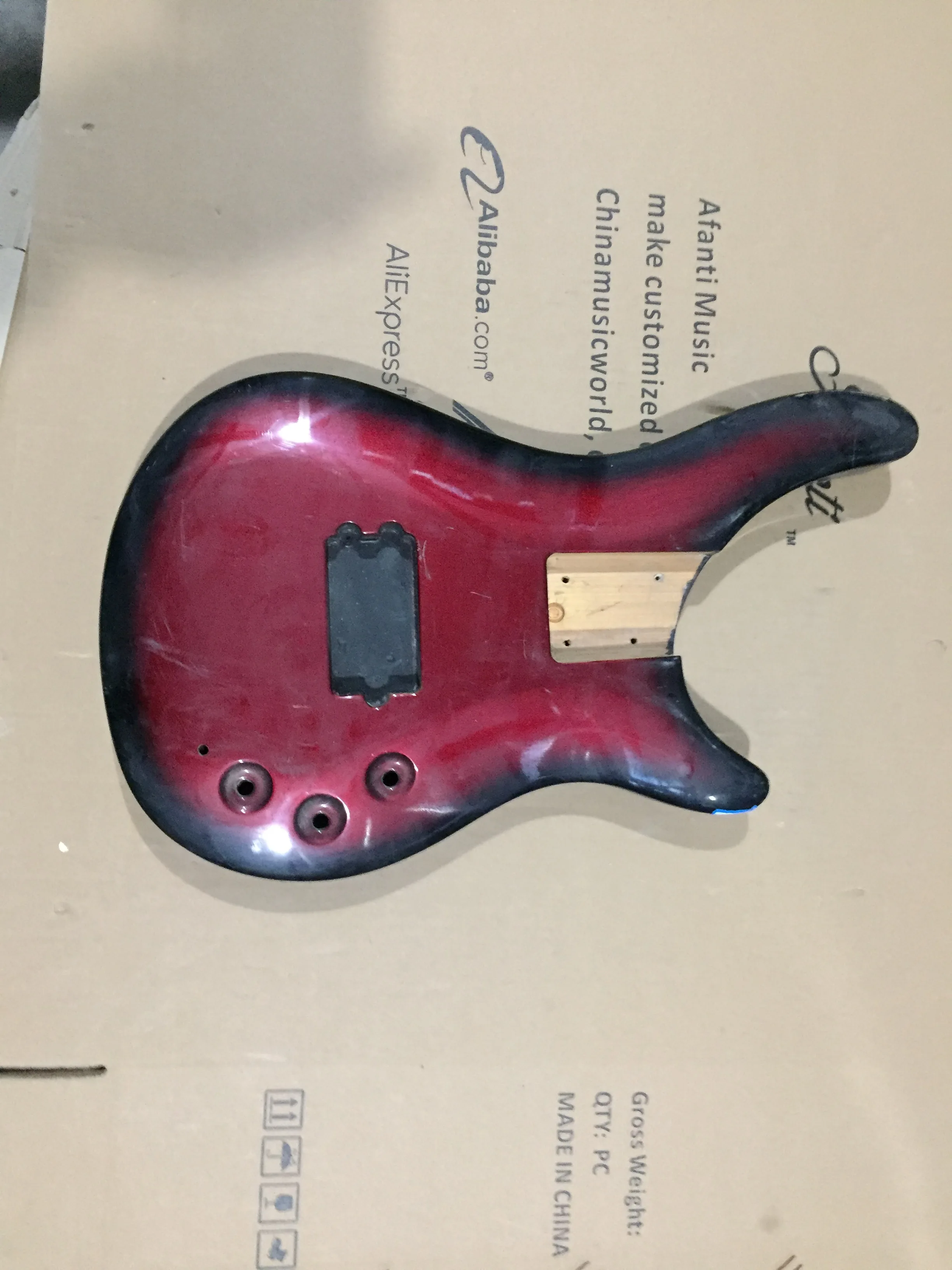 Afanti Music DIY guitar kit Electric Body (0716) | Спорт и развлечения