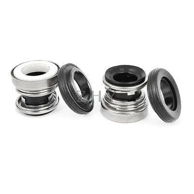 

Tube Connecting 12mm Inner Dia Spring Rubber Bellows Mechanical Seal 2pieces