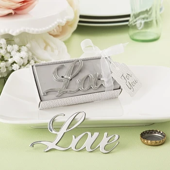 

wedding party favor gifts and giveaways for guests--Love Bottle Opener Wedding Supplies Souvenirs 80pcs/lot