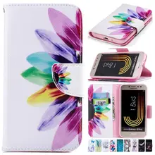 Чехол для телефона с откидной крышкой в стиле ретро чехол для samsung Galaxy M20 M10 S9 S10E S10 плюс A3 A5 J3 J5 J7 чехол-портмоне с отделением для карт Кожаный Капа D07G