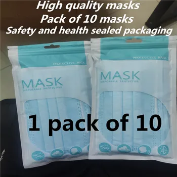 

Cheap In Stock! face mask fashion Disposable Face Masks Non-woven Melt Blown mascarilla 3 capas masque mascarillas desechables
