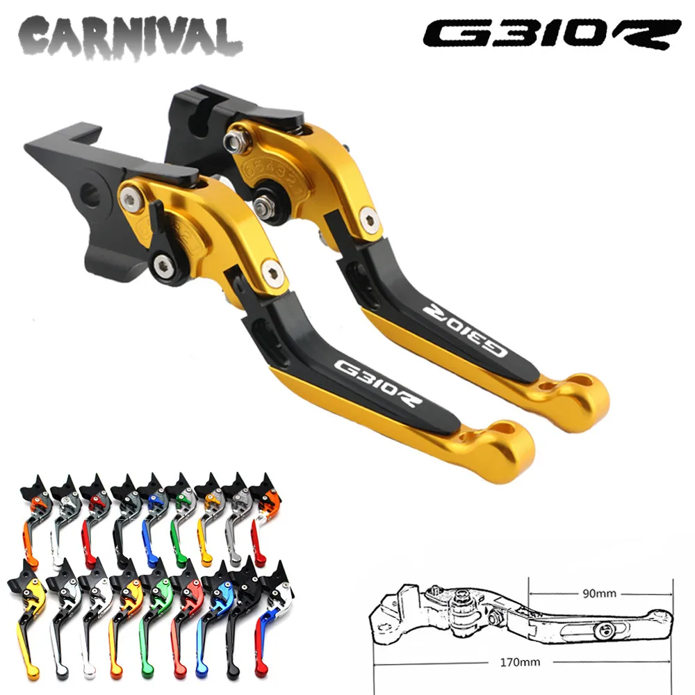 Для BMW G310R G 310R 2017 2018 CNC аксессуары для мотоциклов складные выдвижные рычаги