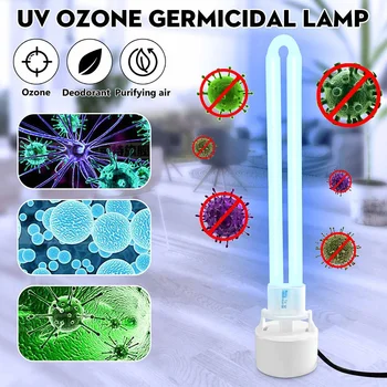 

50W 220V High Ozone UV Disinfection lamp Household Ultraviolet Lamps UVC Germicidal Light Sterilizing Lights Sterilization