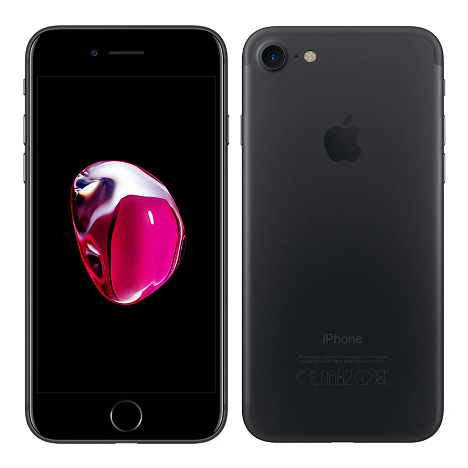 cellphones apple Factory Unlocked Apple iPhone 7 Original Mobile Phone 4G LTE 4.7" Dual Core A10 12MP RAM 2GB ROM 32GB/128GB/256GB Cell phone NFC latest apple cellphone