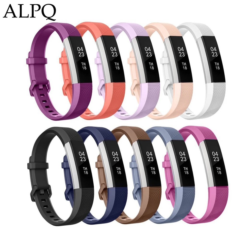 

ALPQ S/L Size Soft Silicone Watch Band Strap For Fitbit Alta HR Watch Sport Wristband For Fitbit Alta HR Band