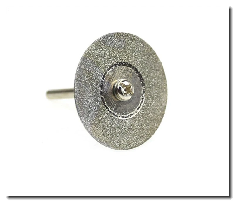 8pcs 16-50mm Diamond Coated Mini Cutting Disc Wheel Hobby Drill with Mandrel 