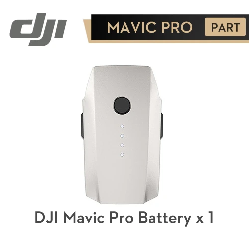 DJI Мавик Pro Батарея Platinum(3830 мАч 11,4 В) интеллектуальный полета Батарея для Mavic Pro Platinum Запчасти оригинальные аксессуары - Цвет: Battery x 1