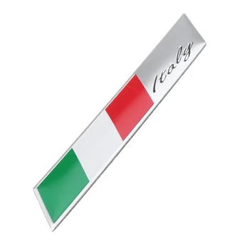 

Hot 2xSmall 3D Car Sticker For UK England/Italy/ Germany/USA/France Flag For Fender Trunk Emblem Badge